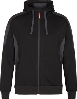 Produktbild von F. Engel Galaxy Sweatcardigan, Schwarz/Anthrazit Grau, Gr. 5XL