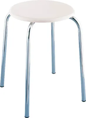 Produktbild von WENKO EXKLUSIV Bad Hocker Dusche MDF Sitz Fläche Badezimmer Einrichtung Ablagen