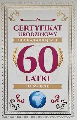 Produktbild von Geschenkgutschein zum 60. Geburtstag für Damen – YEKU