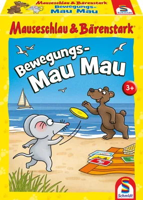 Obrázek produktu pro Mauseschlau & Bärenstark: Bewegungs-Mau Mau - Schmidt Spiele 75058 - (Spielzeug / Gesellschaftsspiel)