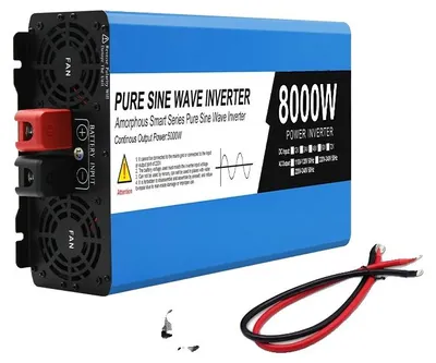 Immagine prodotto di Inverter DC/AC, onda sinusoidale pura, alta efficienza, 8000W-24V