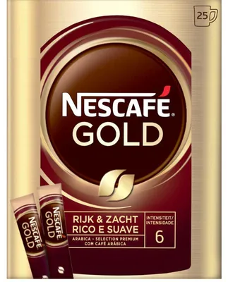 Obrázek produktu pro Nescafé Gold Rijk & Zacht Oploskoffie 45 g – Rijke, zachte premium koffie