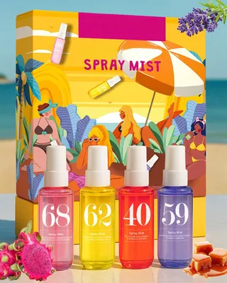 Zdjęcie produktu dla Zestaw 4 h sprayów do ciała dla kobiet