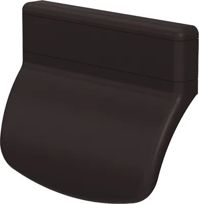 Produktbild von Balkontürgriff Terrassentürgriff Ziehgriff Kunststoffgriff Türgriff Balkontürschliesser Braun RAL8019