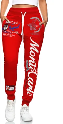 Produktbild von Damen Jogging-HOSE | Monte Carlo 592 Rot/Weiß XL