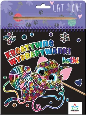 Zdjęcie produktu dla Kreatywne Wydrapywanki Kotki dla Dzieci