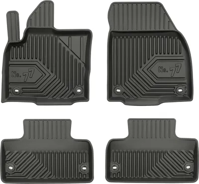 Image de Tapis de sol No.77 pour Land Rover Range Rover Evoque I 2011-2018 TPE Noir 4Pcs