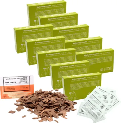 Produktbild von 10 x VINA Kaliumpyrosulfit 10x1g - Gärstopp, Weinstabilisator