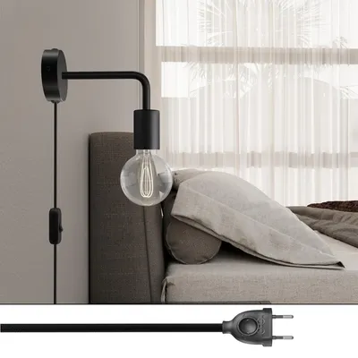 Image de Lampe Spostaluce en métal avec extension courbée