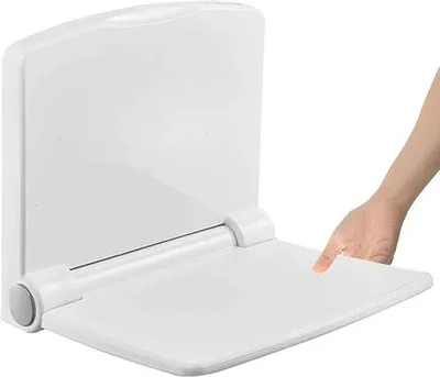 Produktbild von Famanu Duschstuhl für Senioren - Anti-Rutsch, 200 kg Tragkraft
