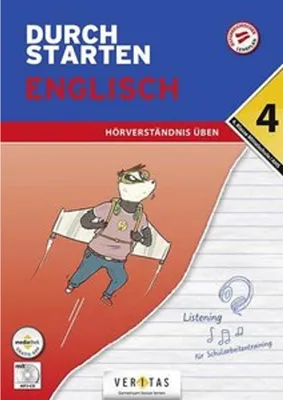 Produktbild von Durchstarten 4. Klasse - Englisch Mittelschule/AHS - Hörverständnis