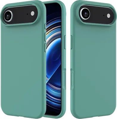 Produktbild von iPhone Air Hülle - Coverup Liquid Colour Back Cover - Dunkelgrün
