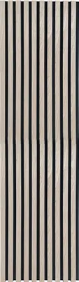 Zdjęcie produktu dla HOME DELUXE akustyczny panel ścienny SONIC jasny dąb - 240 x 40 cm, 0,96m²- | akustyczne panele ścienne, ściana lamelowa, panele akustyczne