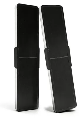 2 Aktivkohlefilter für Miele DKF 18, 43x10x2 cm