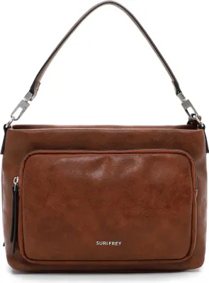 Image de SURI FREY sac à épaule sac à épaule bandoulière Carly Beutel Cognac brun