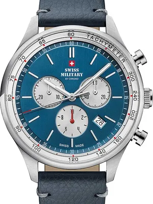 Produktbild von Swiss Military SM34081.08 Chronograph Herrenuhr 42mm 10ATM