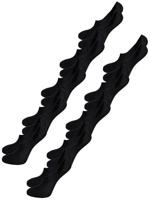 Produktbild von Tazzio Herren Füßlinge Babet Invisible 10er-Pack A905 (Schwarz, 43-46)