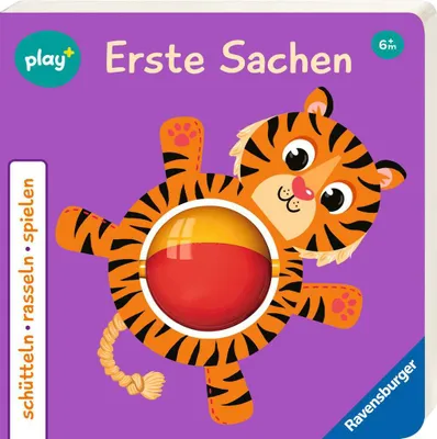 Image de Ravensburger Play+ schütteln, rasseln, spielen: Erste Sachen, Baby-Buch ab 6 Monoate