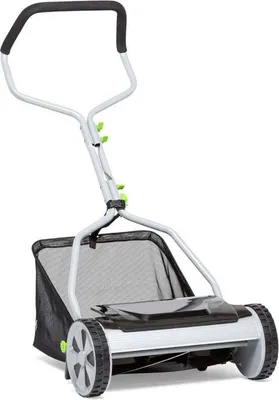 Obrázok produktu pre Ručná kosačka - kosačka na trávu so zberným košom s objemom 20 l - ručná kosačka so šírkou 40 cm - kosačka Kooime so 4 polohami