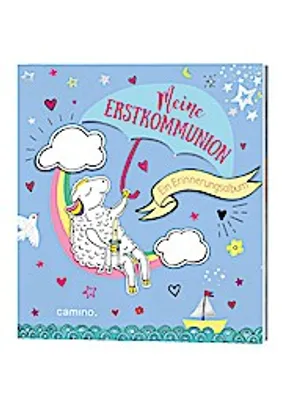 Produktbild von Erinnerungsalbum Meine Erstkommunion mit viel Platz zum Eintragen, Malen und Einkleben