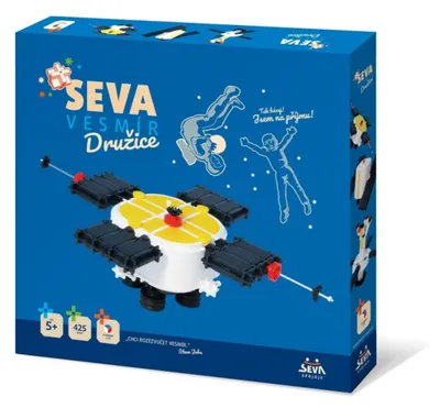 Immagine prodotto di Kit di plastica del satellite spaziale SEVA 425 pezzi in scatola 35x33x5cm