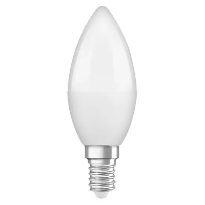 Zdjęcie produktu dla OSRAM HOMELIGHTING 4058075430976 LED (monochrome) EEC F (A - G) E14 Candle shape 4.9 W = 40 W Neutral white (Ø x L) 37 mm x 99 mm 1 pc(s)