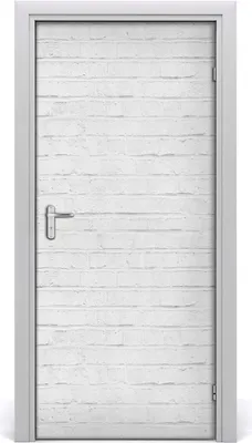 Produktbild von Tulup Türaufkleber 95x205 cm Dekorative Aufkleber Selbstklebend Wasserdichte Tapete Abnehmbar Schlafzimmer Wohnzimmer Wohnkultur - Ziegelwand