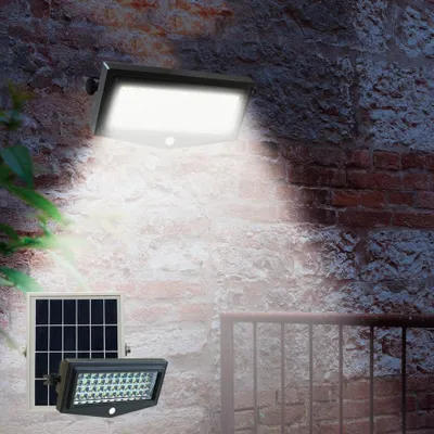 Immagine prodotto di Lampada da parete all'aperto giardino ha portato luce solare lampada solare rilevatore di movimento Felixible Nuovo