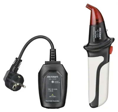 Imagen del producto de VOLTCRAFT MS-20SF: Localizador de fusibles, detector de circuitos con transmisor y receptor