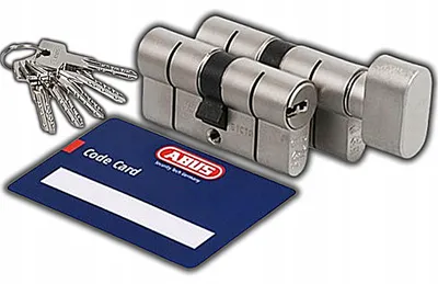 Produktbild von ABUS D10+KD10MM Türzylinder Set Nikell Sicherheit 5 Schlüssel