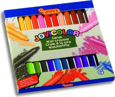 Immagine prodotto di Jovi Jumbo Pastelli a cera Pastelli a cera 24 pz