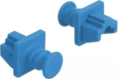 Produktbild von DeLOCK 86509, RJ-45, Kunststoff, Blau, Netzvermittlung, 18 mm, 21 mm