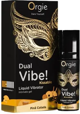 Produktbild von Orgies - Dual Vibe! Flüssigvibrator 15 ml - Pina Colada