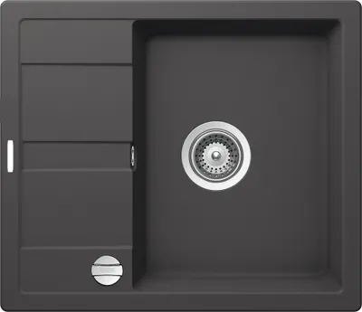 Produktbild von Granitspüle Victory S580.40 - Grau, ab 45er Unterschrank, 580 x 500 mm