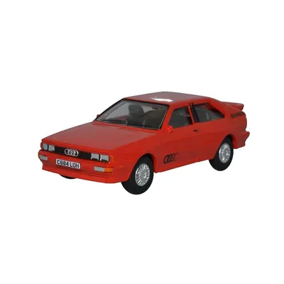 Produktbild von Oxford 76AQ001 Audi Quattro rot Maßstab 1:76