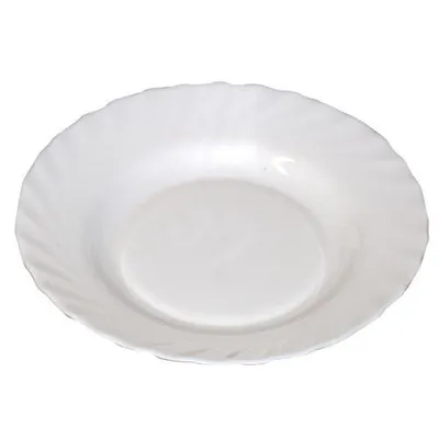 Image de 36x Assiette Blanche Plat creux Repas Dessous de plat Vaisselle Table Nouveau