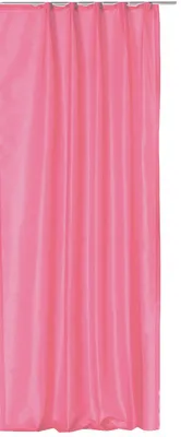 Produktbild von Vorhang rosa Kräuselband halbtransparent Wildseiden Optik 140x245 cm