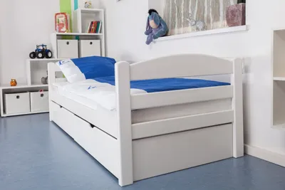 Produktbild von Einzelbett, 200cm x 90cm x 74,50cm (LxBxH)