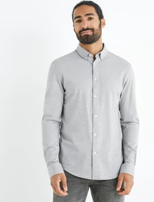 Produktbild von Celio Bapik Baumwoll-Piqué-Hemd - S