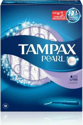 Obrázek produktu pro Tampax Pearl Lites 18 kusů