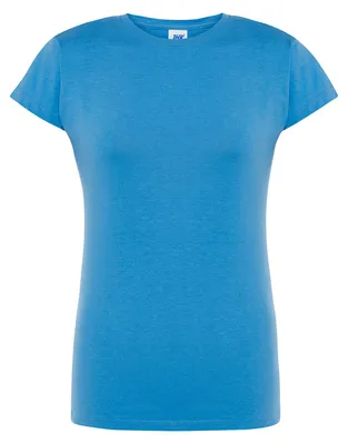 Produktbild von JHK - "Comfort" T-Shirt für Damen LT3441 (L) (Azurblau)