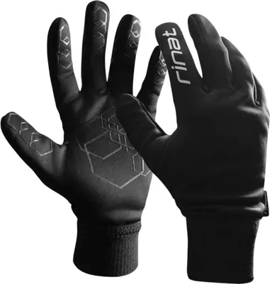 Produktbild von Rinat Logo Handschuhe Schwarz S Herren,Damen Schwarz S