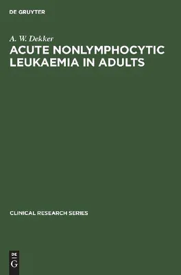 Produktbild von Acute Nonlymphocytic Leukaemia in Adults