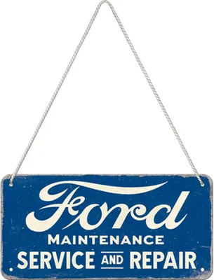 Productafbeelding van Nostalgic-Art - Wandbord - Ford - Ford Service & Reparatie
