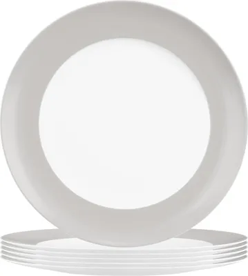 Produktbild von Seltmann Weiden Liberty Pure Colors Frühstücksteller ø 22,5 cm 6er Set - New Grey