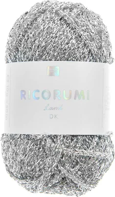 Produktbild von Rico Design 383280.001, DK, Silber, Polyester/Polyamid, 50 m, 30 °C, 10 g