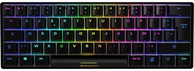 Produktbild von SKILLER SGK50 S4 (schwarz, FR-Layout, Kailh Red)