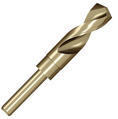 Zdjęcie produktu dla Wiertło stalowo-kobaltowe HSS-Co, precyzyjnie szlifowane, spiralne, o średnicy 22 mm, z okrągłą nasadą, zgodne z normą DIN 338