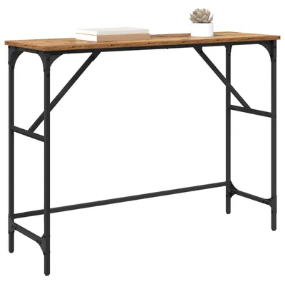 Produktbild von vidaXL Konsolentisch Altholz 100 x 32 x 75 cm Holzwerkstoff