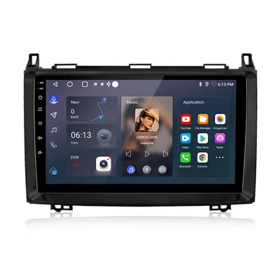 Obrázok produktu pre 9'' Android autorádio 128 GB pre Mercedes B-Class W245 2005–2011 V W639 2003–2014 Carplay Android Auto navigácia Bluetooth